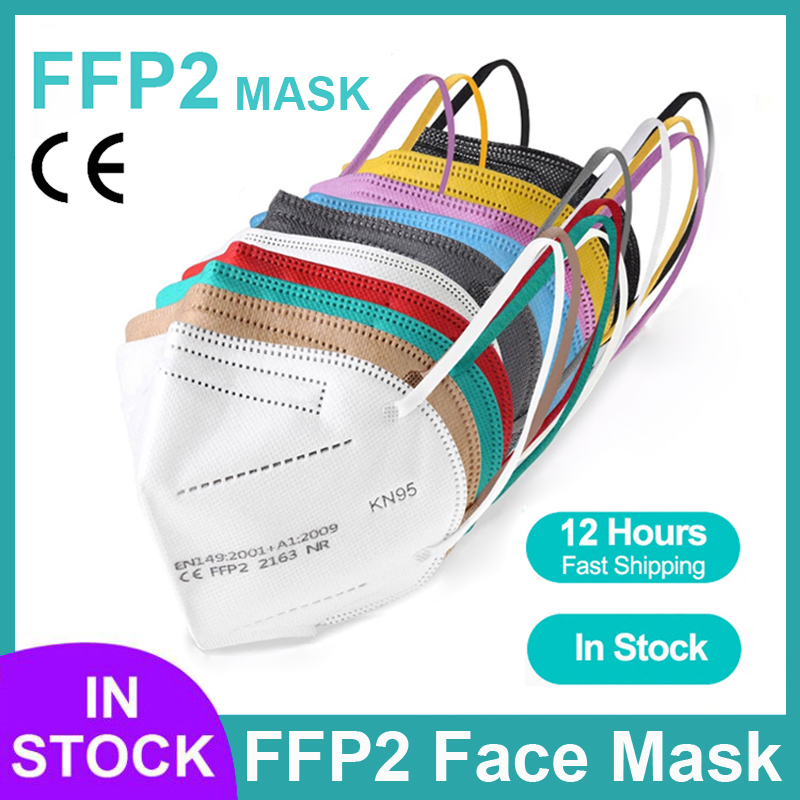 Disposable Mask Blue - Mascherine FFP2 a 5 Strati Approvate