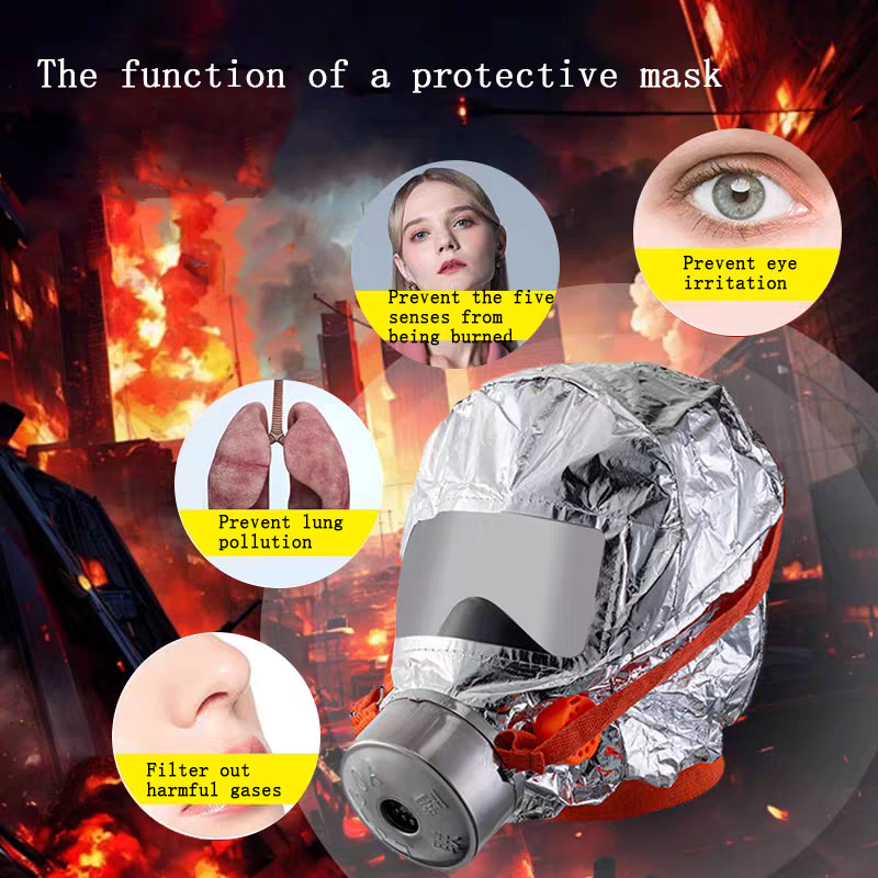 Kn95 Respirator Mask - Maschera Antifumo Protettiva per Autopompa, Respiratore