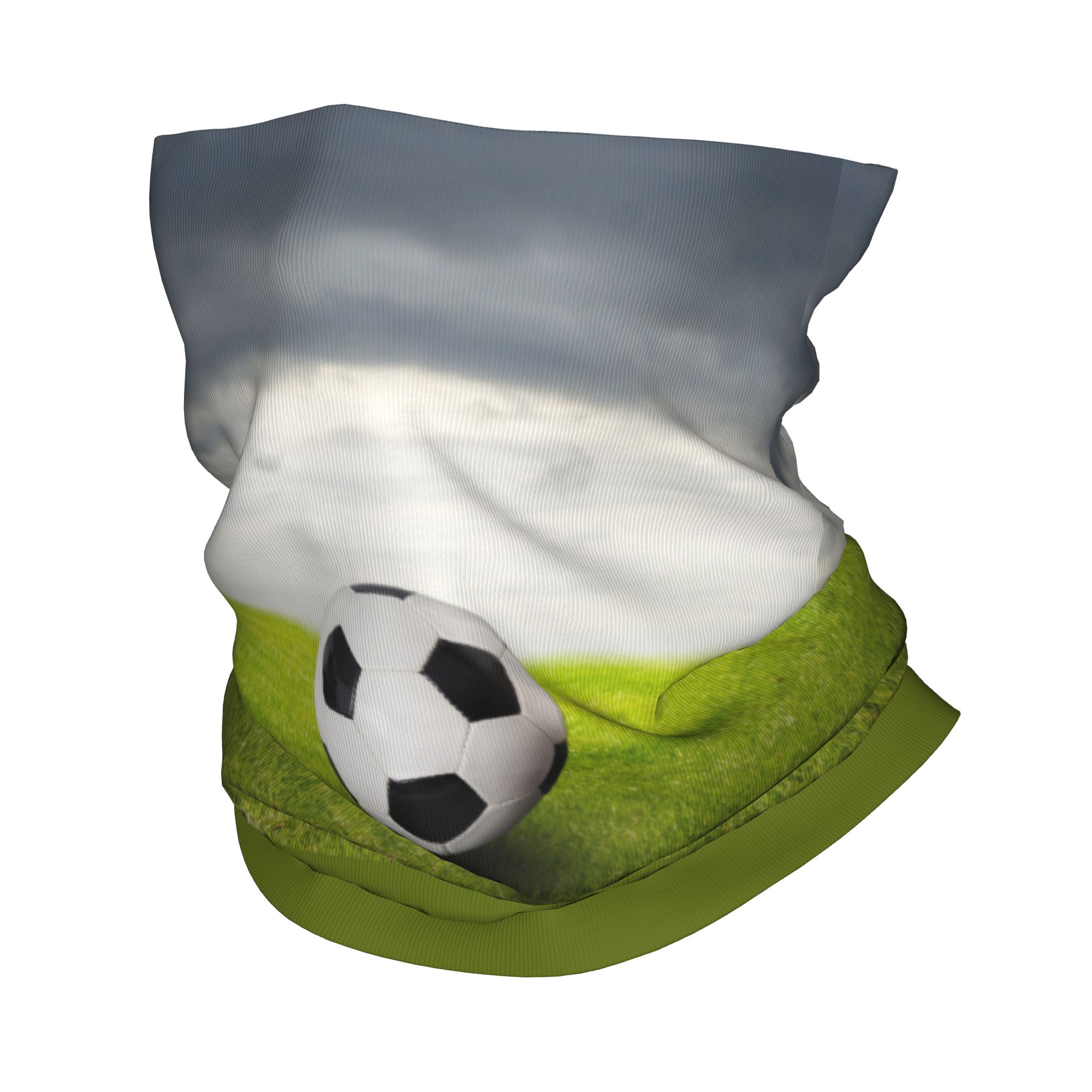 Neck Gaiter Face Cover - Scaldacollo Bandana Personalizzato con Motivo Pallone