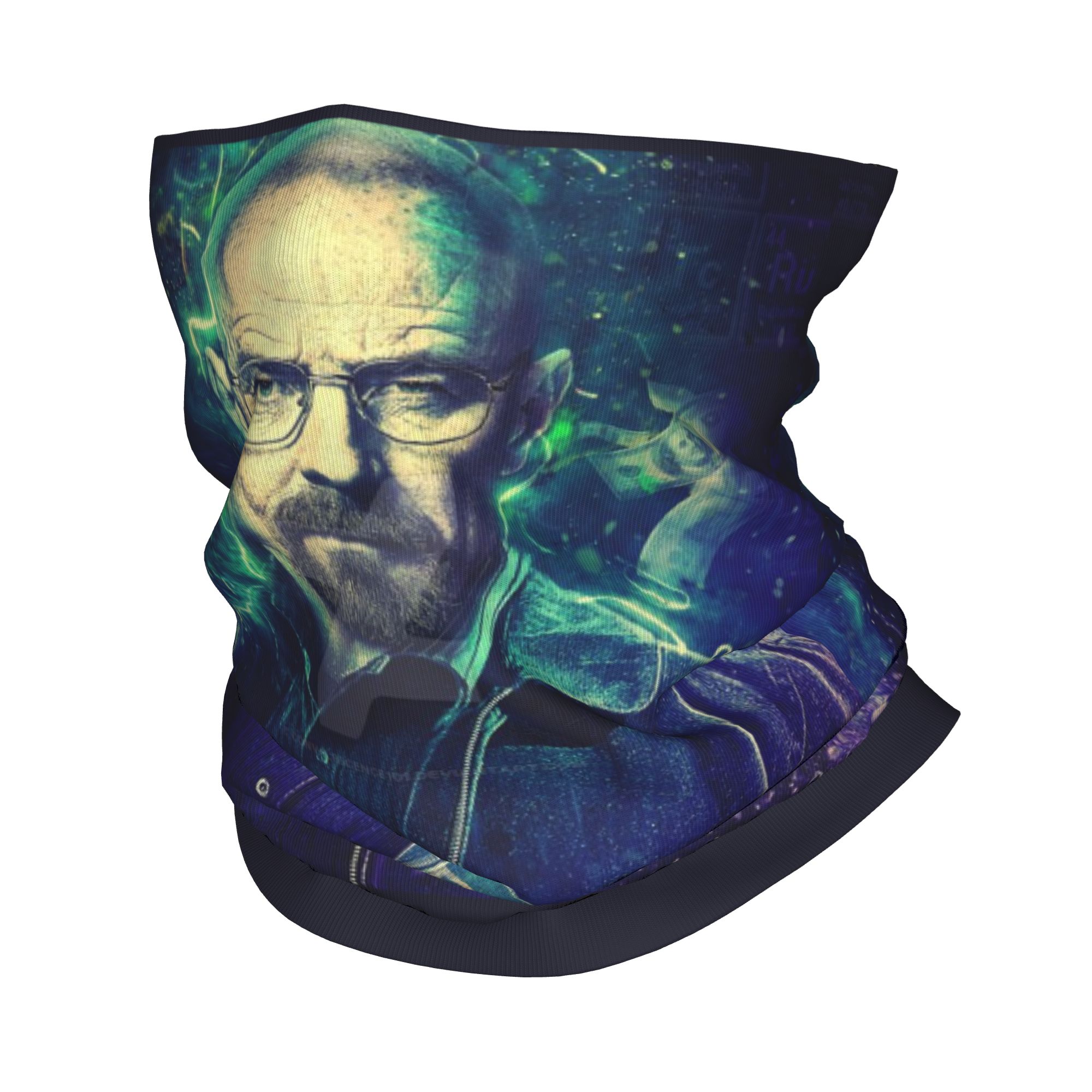 Neck Gaiter Face Cover - Bandana Personalizzata Breaking Bad Walter White,