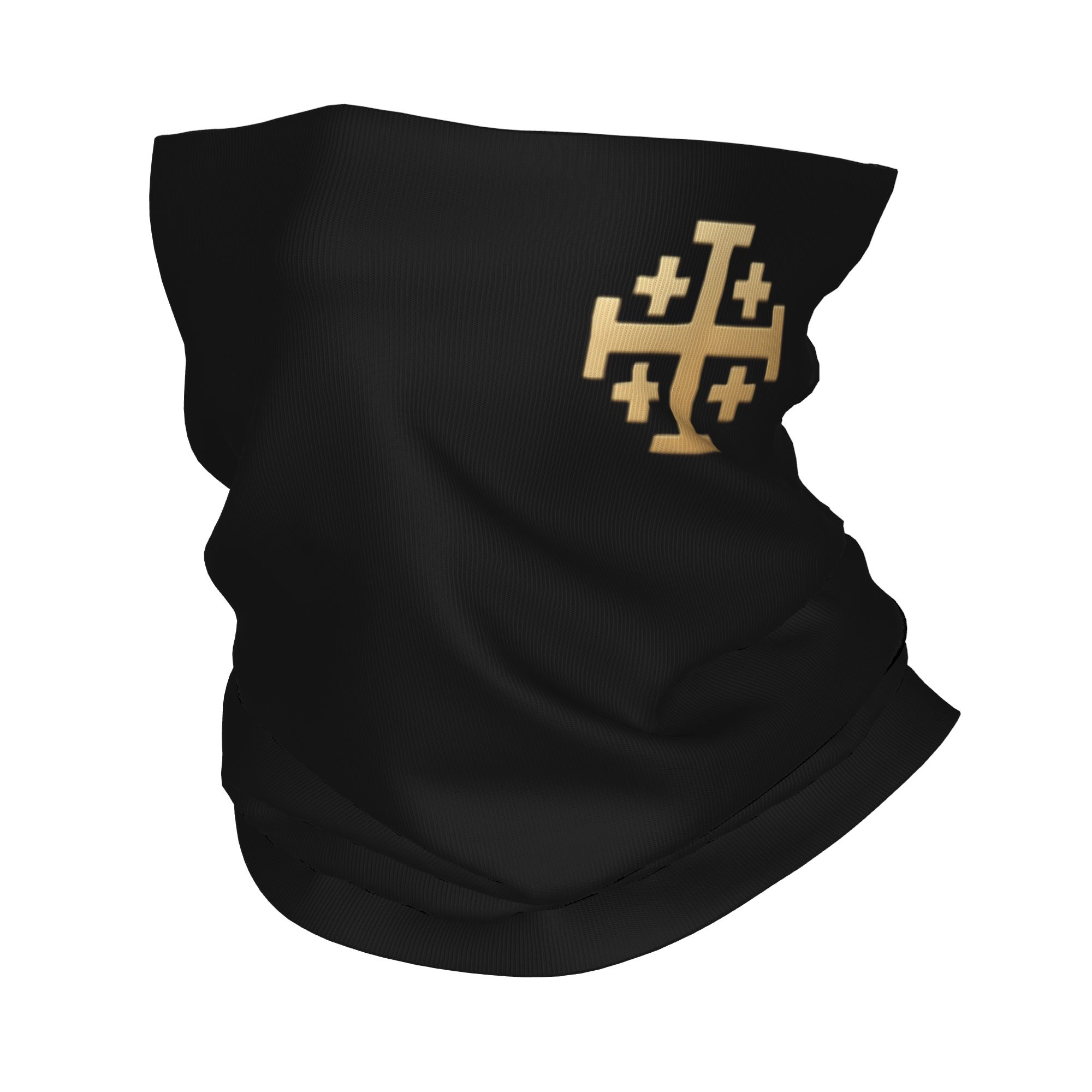 Neck Gaiter Face Cover - Bandana con Croce di Gerusalemme, Copricollo
