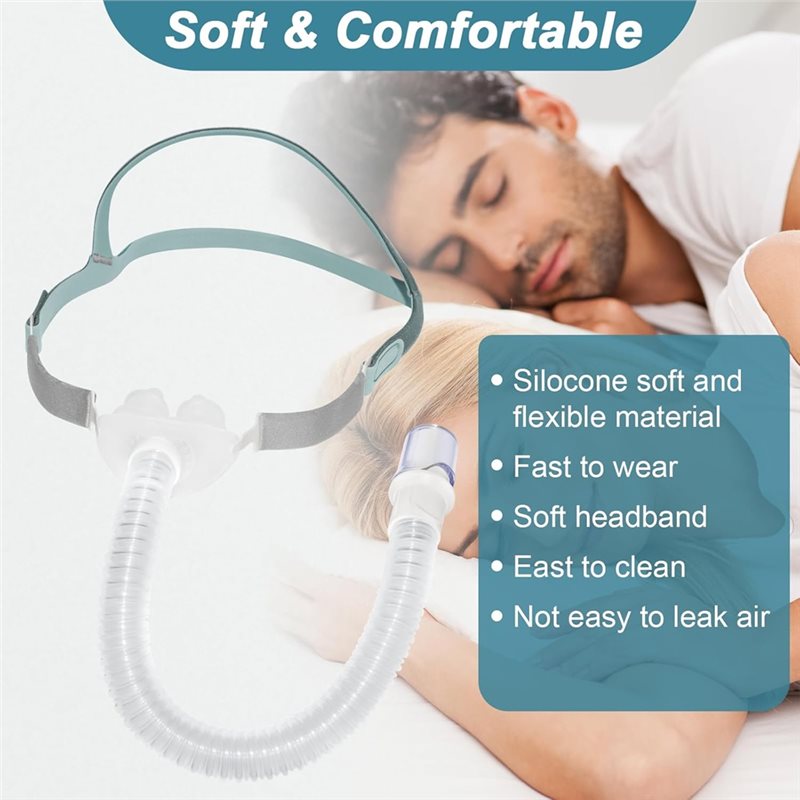Maschera CPAP con Tubo Incluso - Silicone Mask Bracket recensione e prezzo