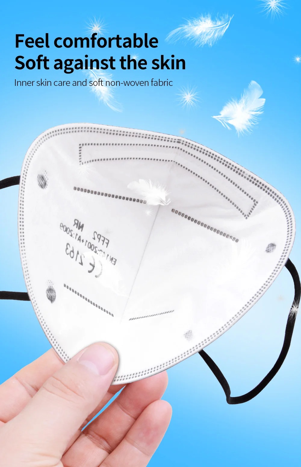 Mascherine FFP2 a 5 Strati App - Disposable Mask Blue recensione e prezzo