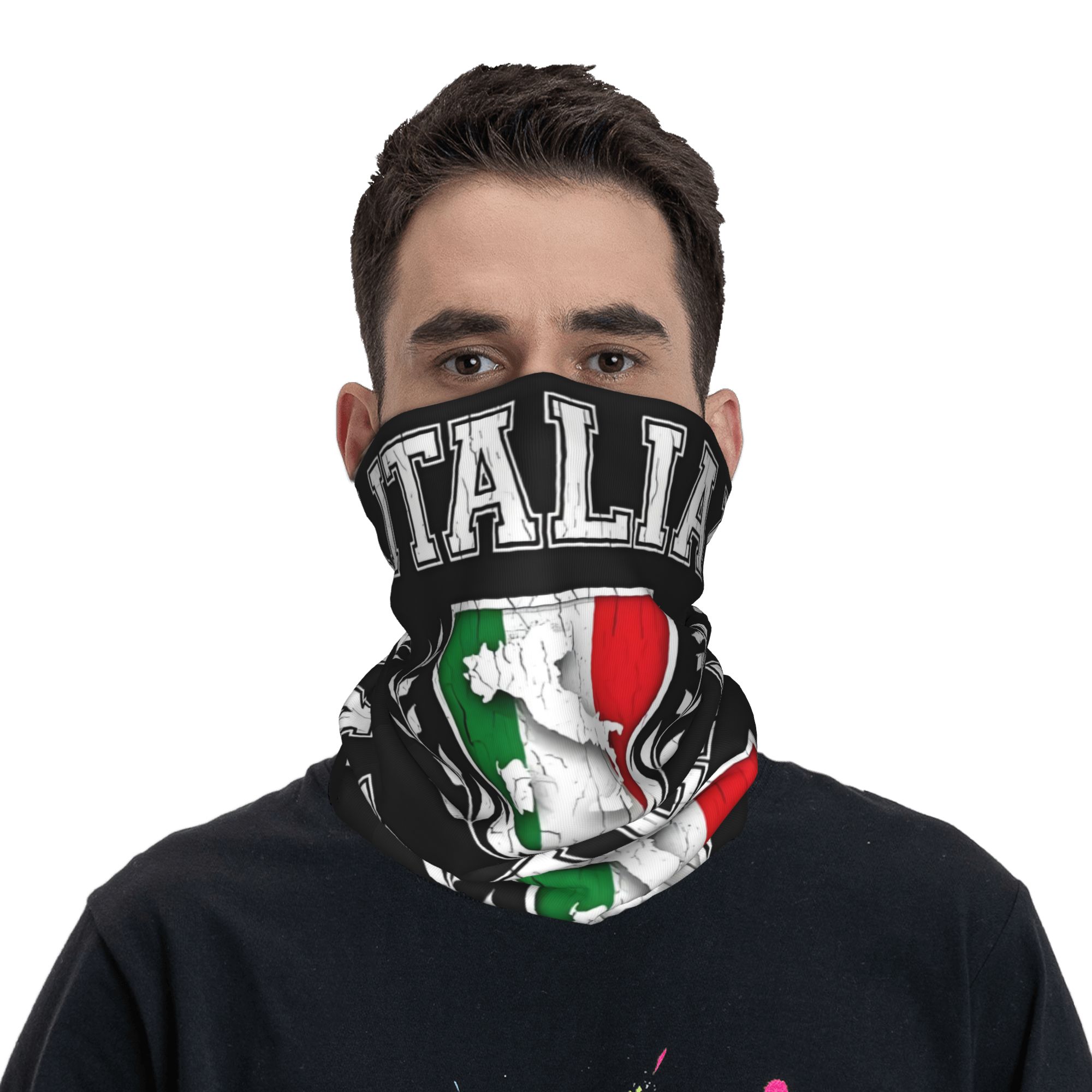 Personalizzato Italia Bandiera - Neck Gaiter Face Cover recensione e prezzo