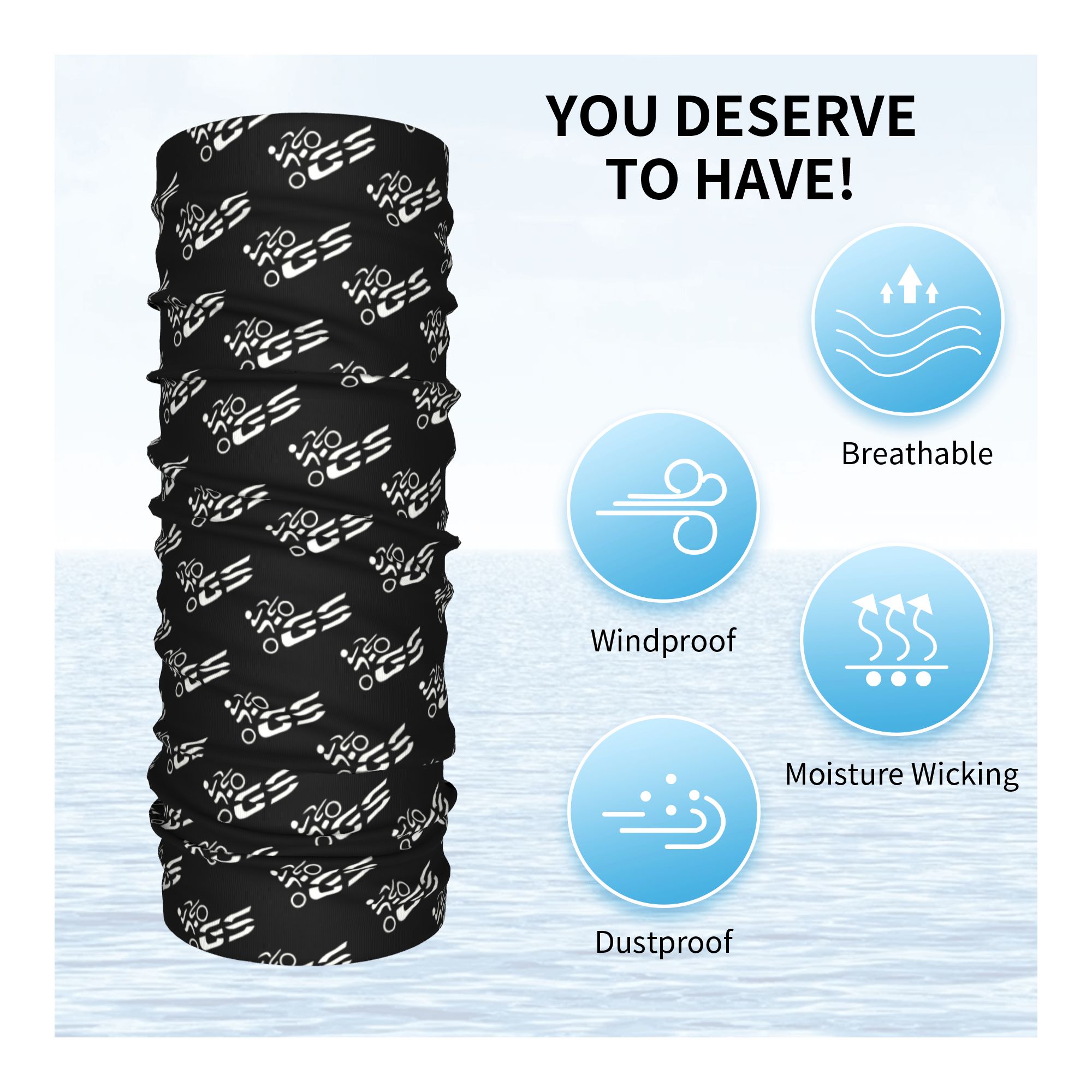 Bandana Moto GS Personalizzata - Neck Gaiter Face Cover recensione e prezzo