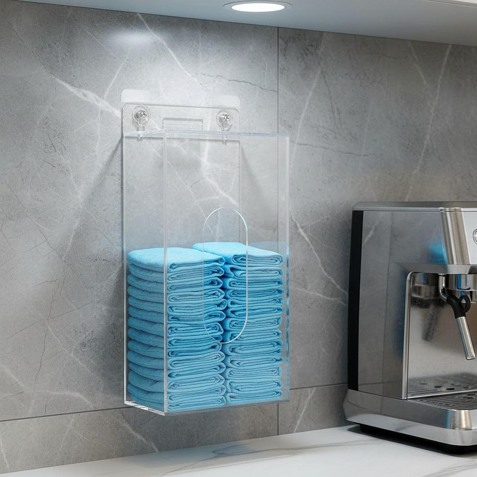 Porta Guanti in Acrilico Salva - Face Mask Storage Box recensione e prezzo