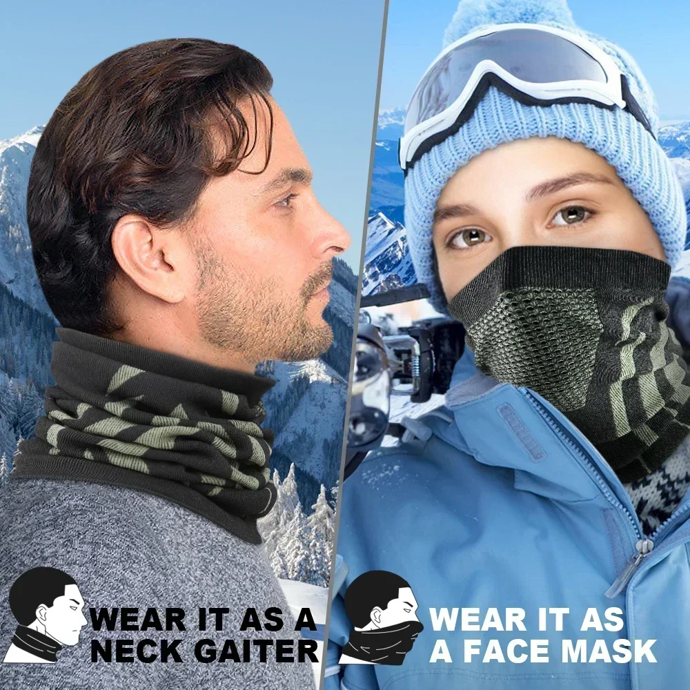 Anello invernale Tubo morbido  - Neck Gaiter Face Cover recensione e prezzo